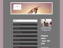 Tablet Screenshot of hotyogadayton.com